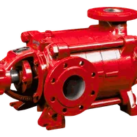 Vertical multistage pump — ring-section variant